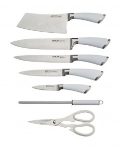 Набор ножей agness нжс на пластиковой вращающейся подставке 8 пр. Agness (911-502)