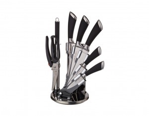 Набор ножей agness нжс на пластиковой вращающейся подставке 8 пр. Agness (911-500)