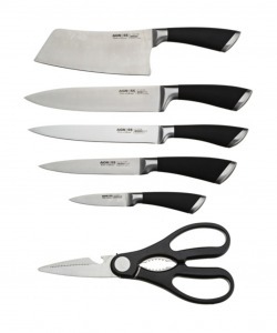 Набор ножей agness нжс на пластиковой вращающейся подставке 8 пр. Agness (911-500)