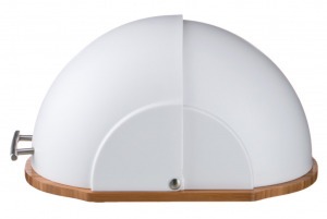 Хлебница agness "native" деревянная с пластиковой крышкой 36*26*20 см Agness (938-010)